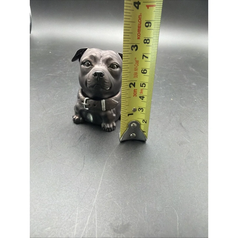Neil Eyre Eyre Designs Staffordshire Bull Terrier Dog Trinket Box Signed LE 39